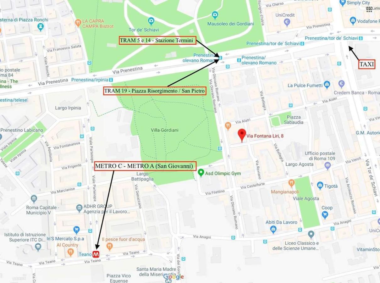 Da Angelica Hotel Рим Екстериор снимка